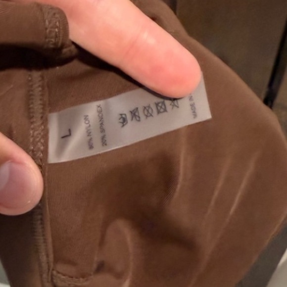 Cute Brown Bikini Set for Women NWOT Size L baddies high waist - Picture 9 of 9